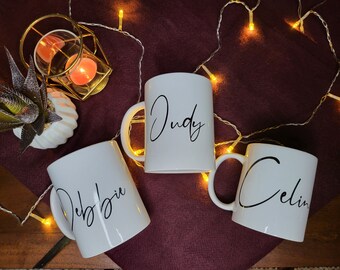 Custom Mug, Personalized Mug, Vinyl Design, Customized Mug, Personal Design, Custom Quote Mug, Custom Coffee Mug, Custom Gift, Gift