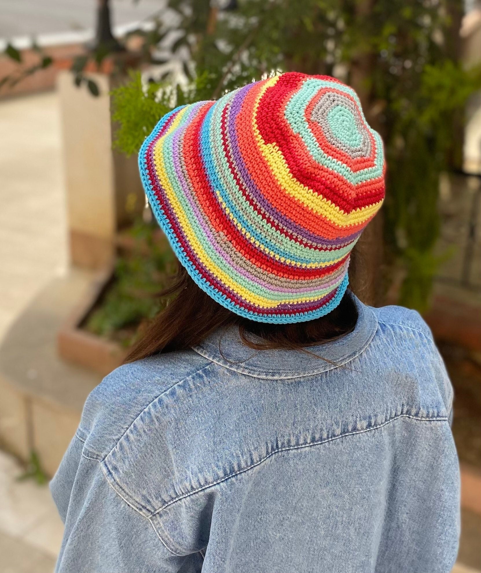 Blotona Women's Crochet Bucket Hat