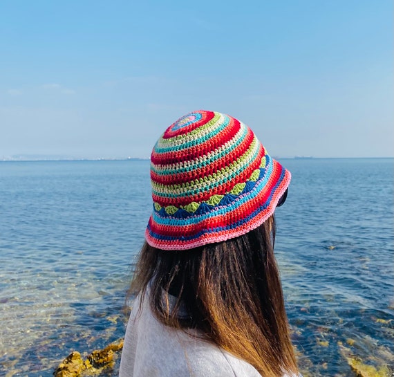 KIM & C Handmade Knitted Bucket Hat KIM & C Handmade Knitted Bucket Hat