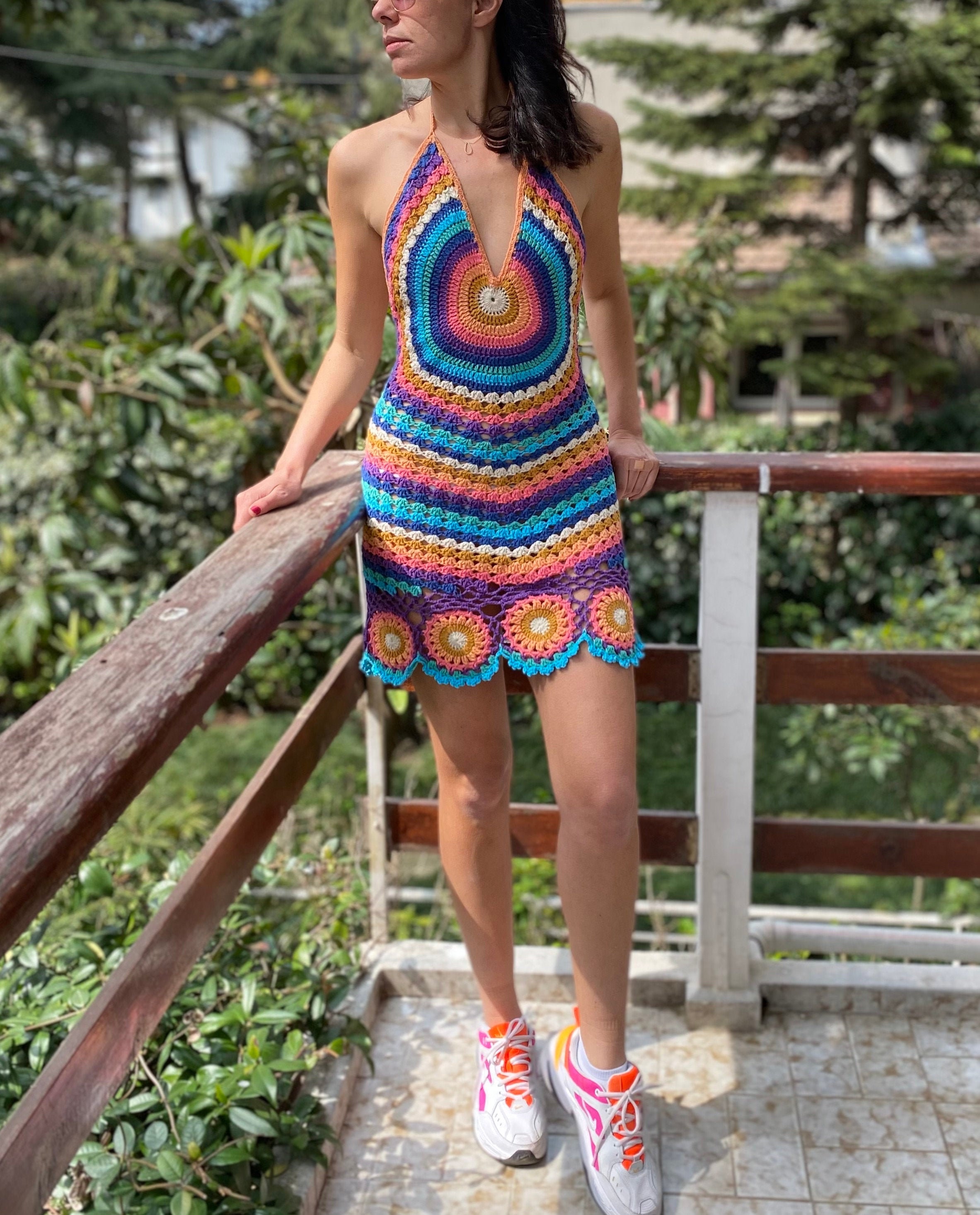 crochet summer dress