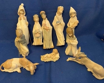 LLADRO 希少品 廃盤 キリスト降誕 8 点セット 新品未使用 オリジナル