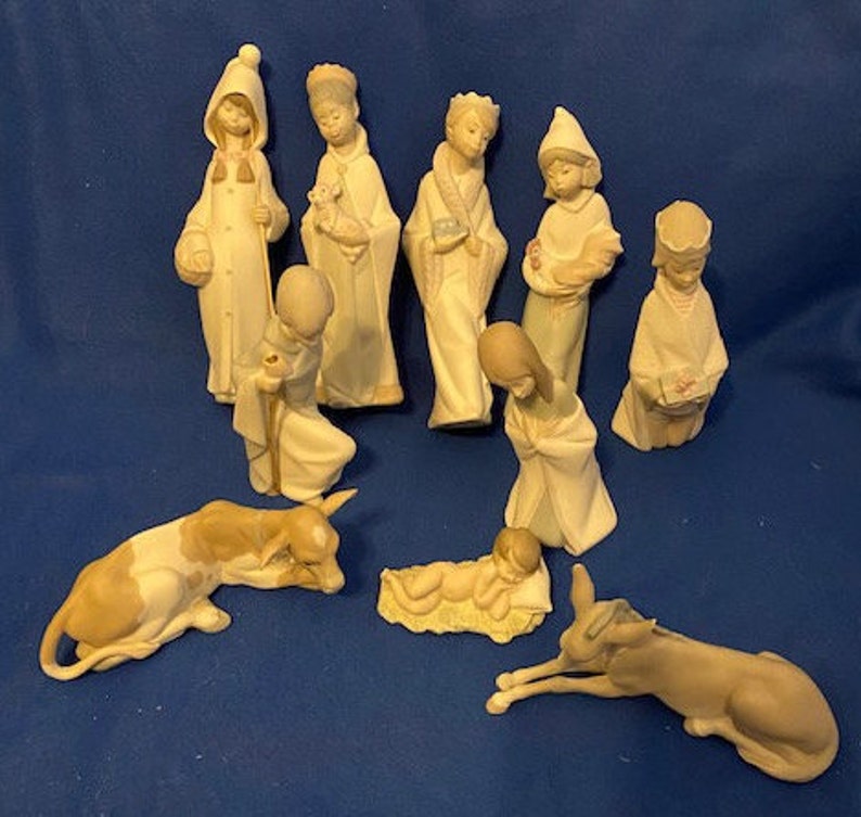 lladro miniature nativity