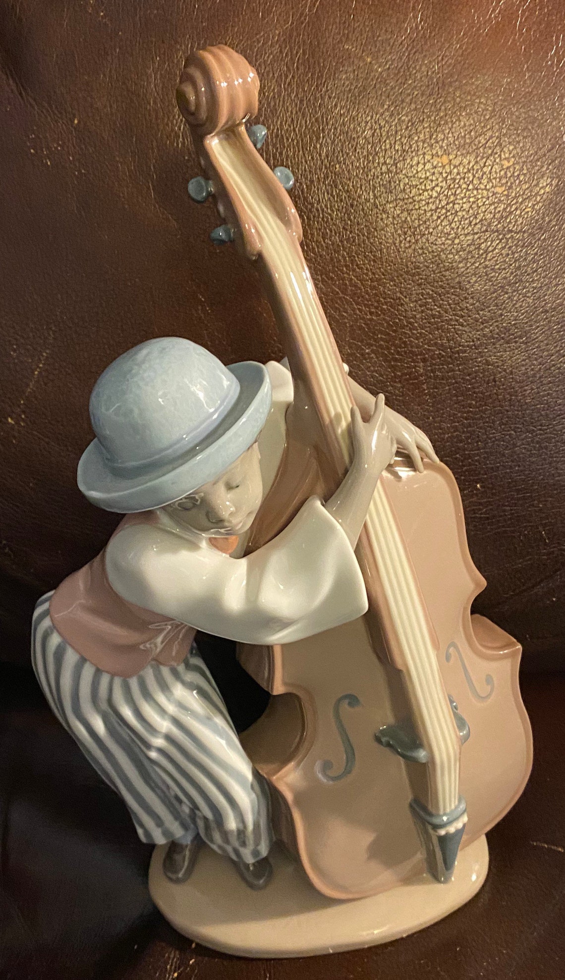 Lladro 5834 Jazz Bass, Black Legacy Collection Retired! Mint Condition ...