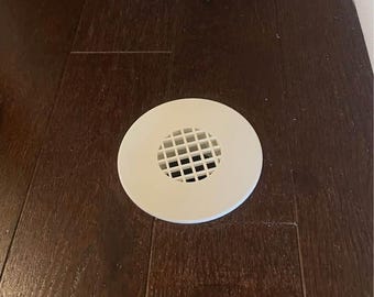 High-velocity round air vents for 2-inch duct opening; Customizable/personalized