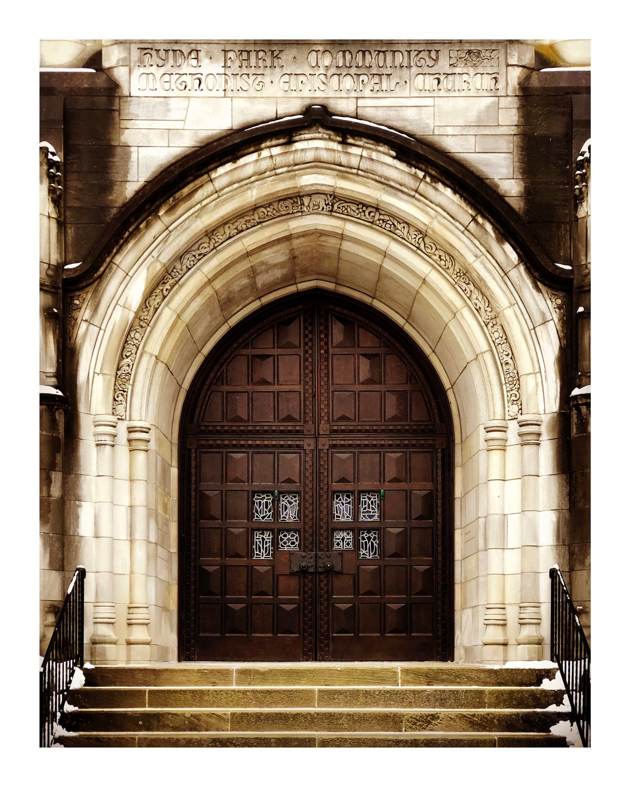 Entry Doors Church Building Stock Photo 2297722585