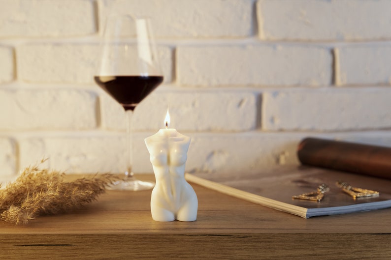 Luxury Naked Female Body Candle Sculpture Candle Venus Etsy