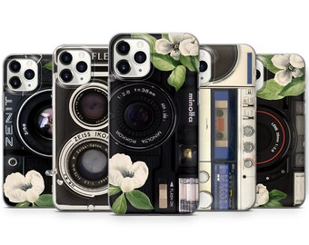 old school camera phone case, nostalgic phone case for iPhone 16 15 14 13 12 • All Models • Samsung S25 S24Fe S23Ultra • Pixel 9Pro XL 8A