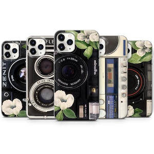 old school camera phone case, nostalgic phone case for iPhone 16 15 14 13 12 • All Models • Samsung S25 S24Fe S23Ultra • Pixel 9Pro XL 8A