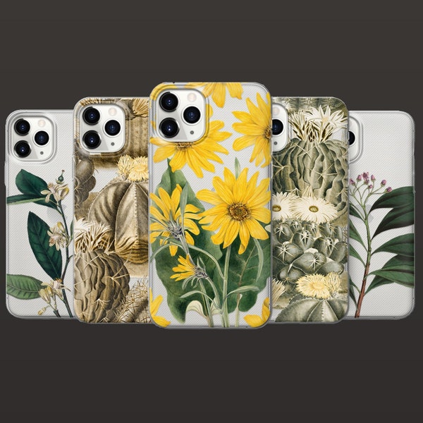 rustic botanicals case, floral pint phone case for iphone 15 14 13 12 11 XR samsung S23ultra S22 S21FE A54 A34 A14 pixel 8 7A 7pro 6pro