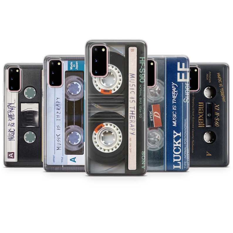 nostalgie jaren '80 telefoonhoesje, vintage cassettehoesje voor iPhone 15 14 13 12 11 XR Alle modellen Samsung S23 S22 S21FE A14 Google Pixel 8 Pro 7 afbeelding 8