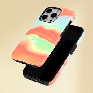 Robuste abstrakte Kunst Handyhülle Healing Aura Cover für iPhone 15 14 13 12 11 XR Google Pixel 8 8Pro 7A 6A Samsung S24 S23 S22 A54 Bild 6