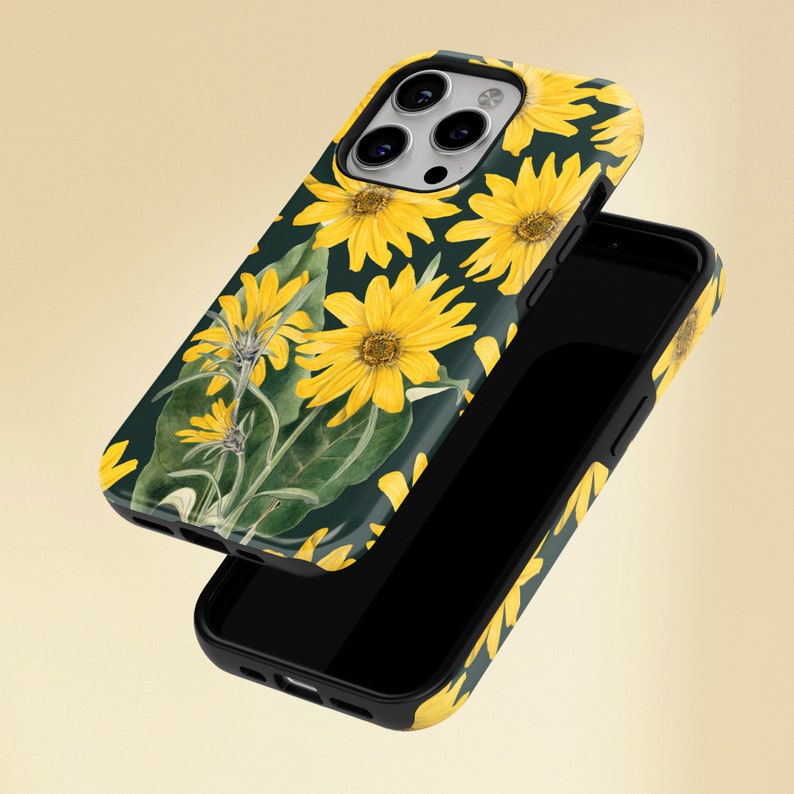 Robuste Handyhülle mit Blumenmuster Botanische Blumenhülle für iPhone 15 14 13 12 11 XR Google Pixel 8 8Pro 7A 6A Samsung S24 S23 S22 A54 Bild 5