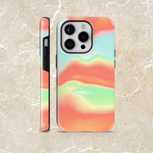 Robuste abstrakte Kunst Handyhülle Healing Aura Cover für iPhone 15 14 13 12 11 XR Google Pixel 8 8Pro 7A 6A Samsung S24 S23 S22 A54 Bild 9