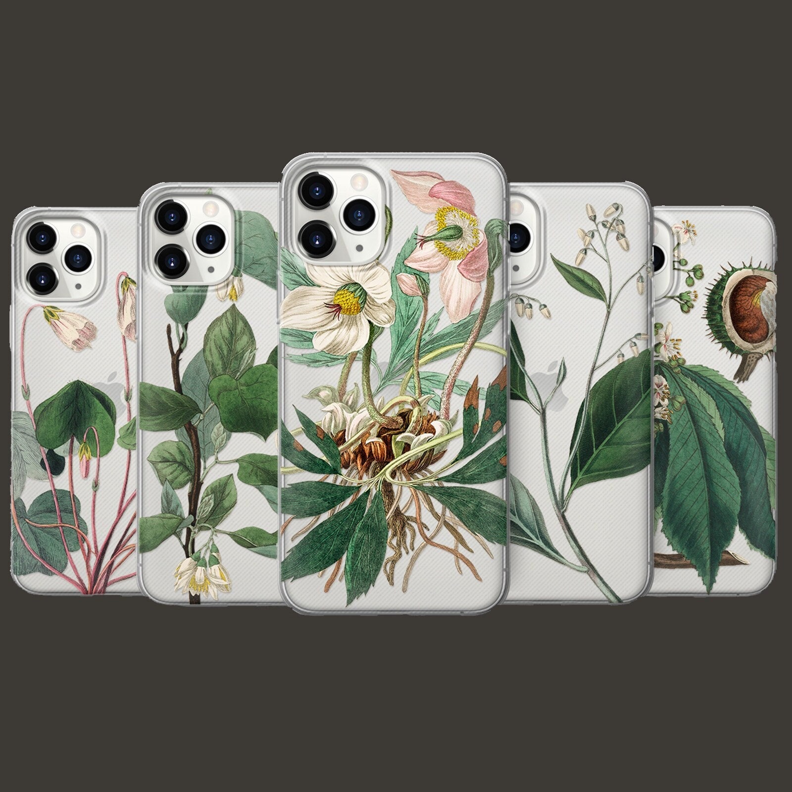 Colorful Phone Cases - Pretty Stone Art Flower iPhone Case