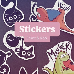 Stickers découpés à la forme