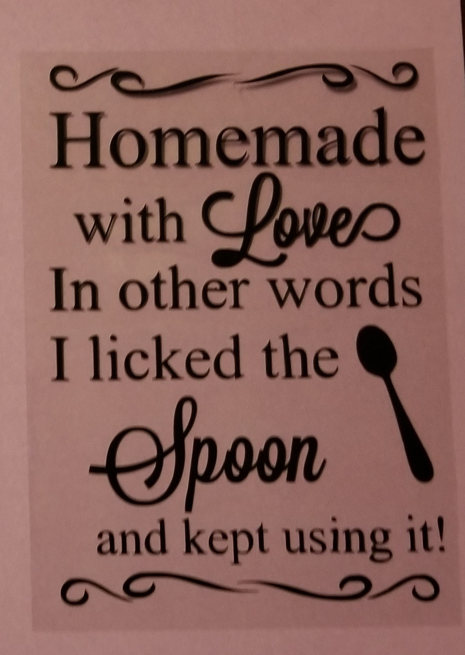 Homemade With Love Means I Licked the Spoon and Still Used Etsy
