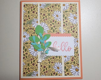 Stampin Up! Hello Daisy Card, All Occasions