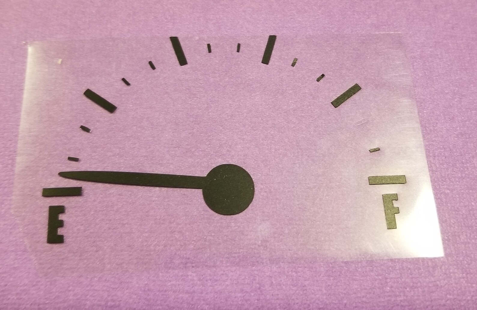 Empty Fuel Gauges .svg .png .dxf for Cricut & Silhouette Die Cutting