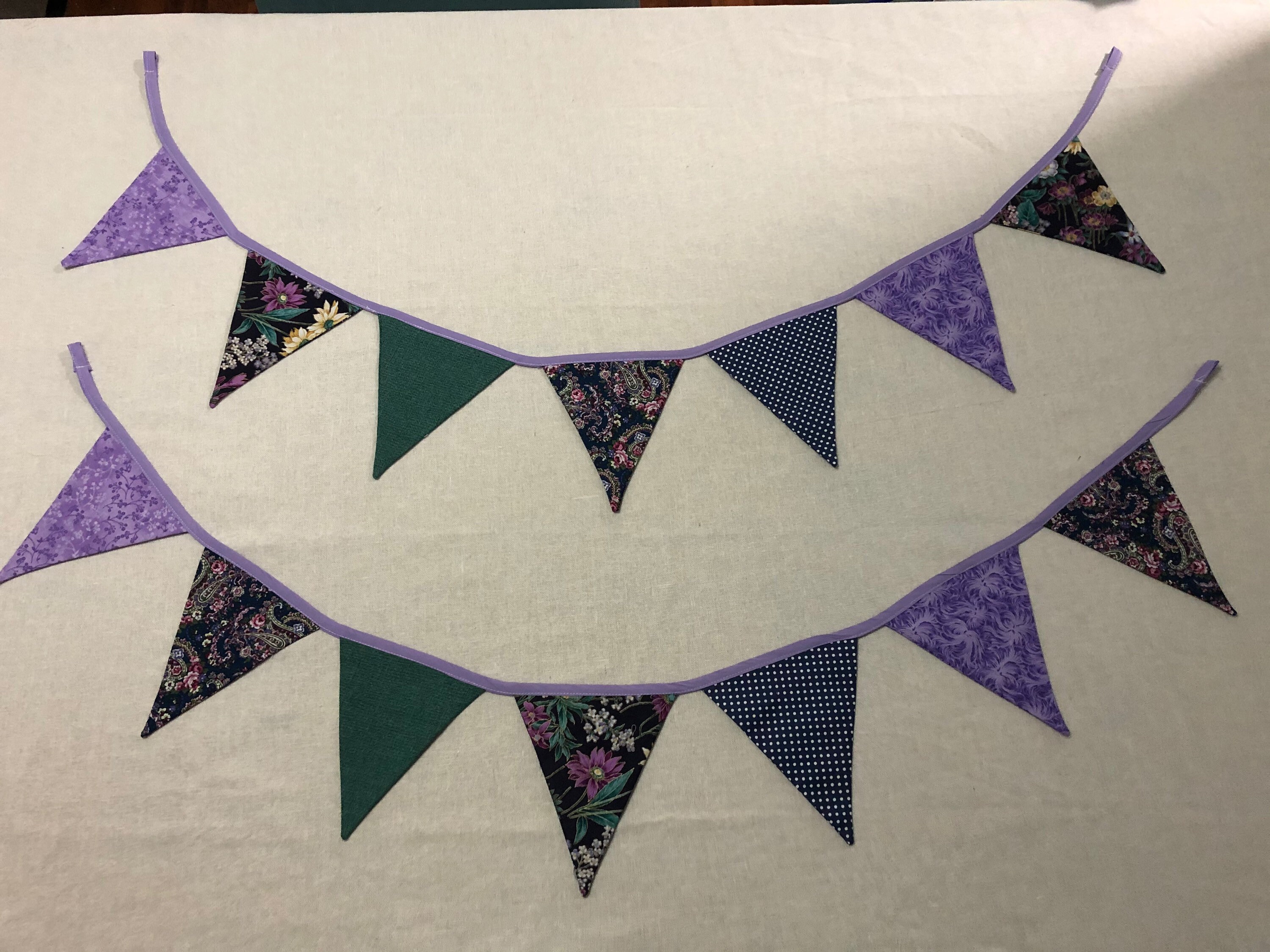 Buntings Handmade Room decor Wall decoration Flags Pretty Gift Etsy