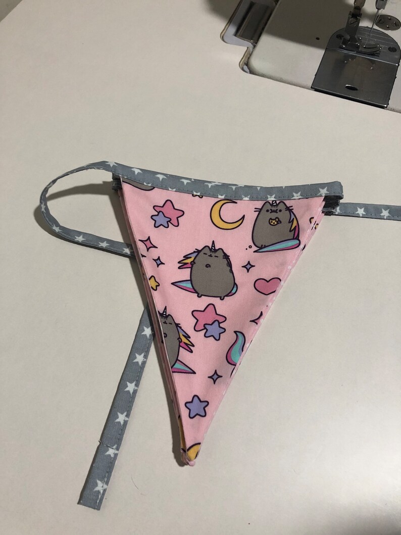 Pusheen Bunting Banner Flags Handmade Room Decor Gift - Etsy