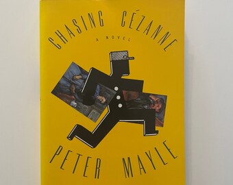 Erste Vintage Bücher Ausgabe Chasing Cézanne Peter Mayle 1998