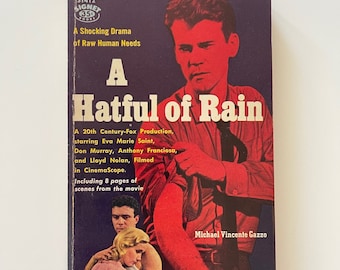 First Printing Vintage Paperback A Hatful of Rain Michael Vincente Gazzo Signet Books 1957 S1412