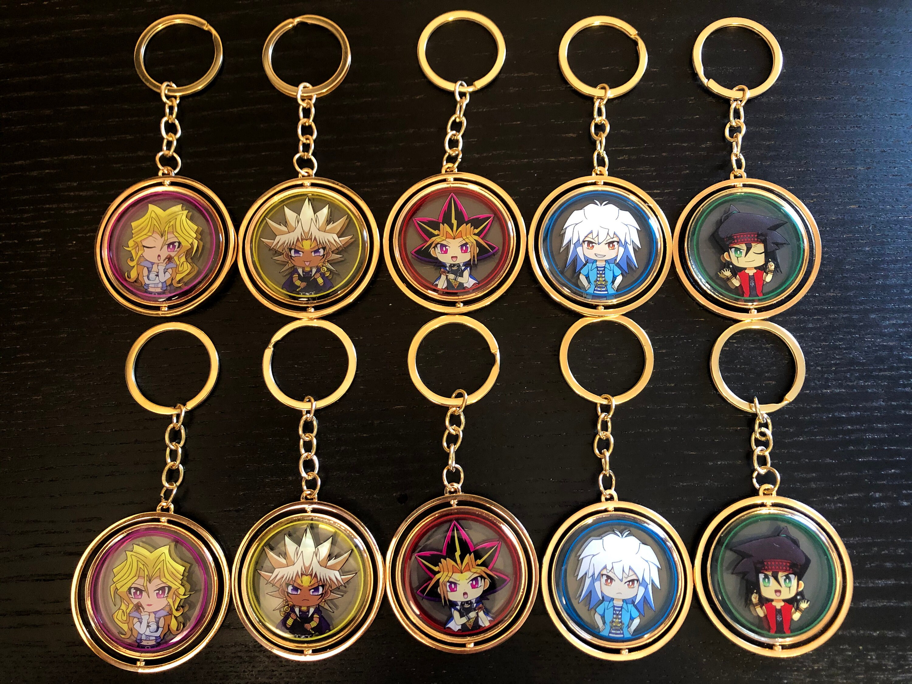 Yugioh Spinning Keychains Vol. 2 Etsy