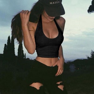Cropped Halter Top