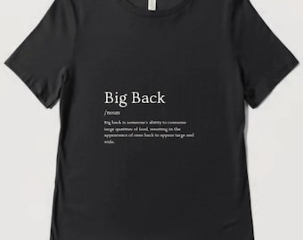 Big Back Unisex T-SHIRT