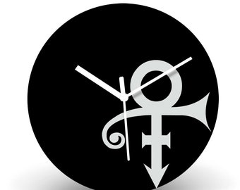 Prince Music Vinyl Record Wall Clock Home Decor modern Christmas Gift Unique Present