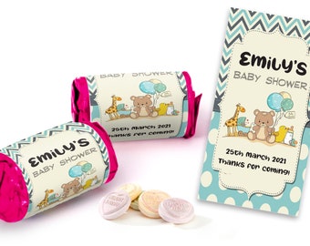 Baby shower personalizzata Neonato Mini Amore Cuore Dolci per baby girl boy party favours