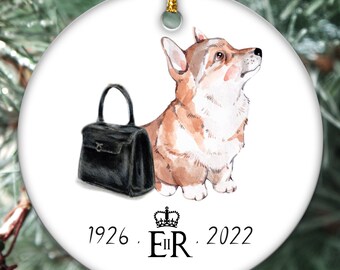 2022 Queen Elizabeth II Bauble, The Queen Memorial Ornament, The Queen’s Platinum Jubilee, Commemorative Christmas, Remembering Her Majesty