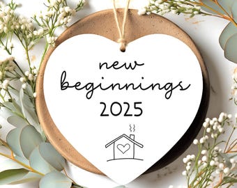 New Beginnings Gift New Home Gift New Start New Life Good Luck Keepsake Moving On Happy New Home