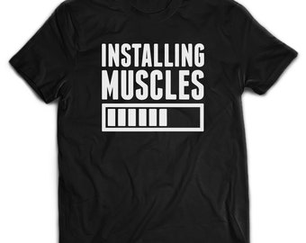 Men's T-Shirt - Installing Muscles
