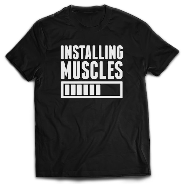 Men's T-Shirt - Installing Muscles