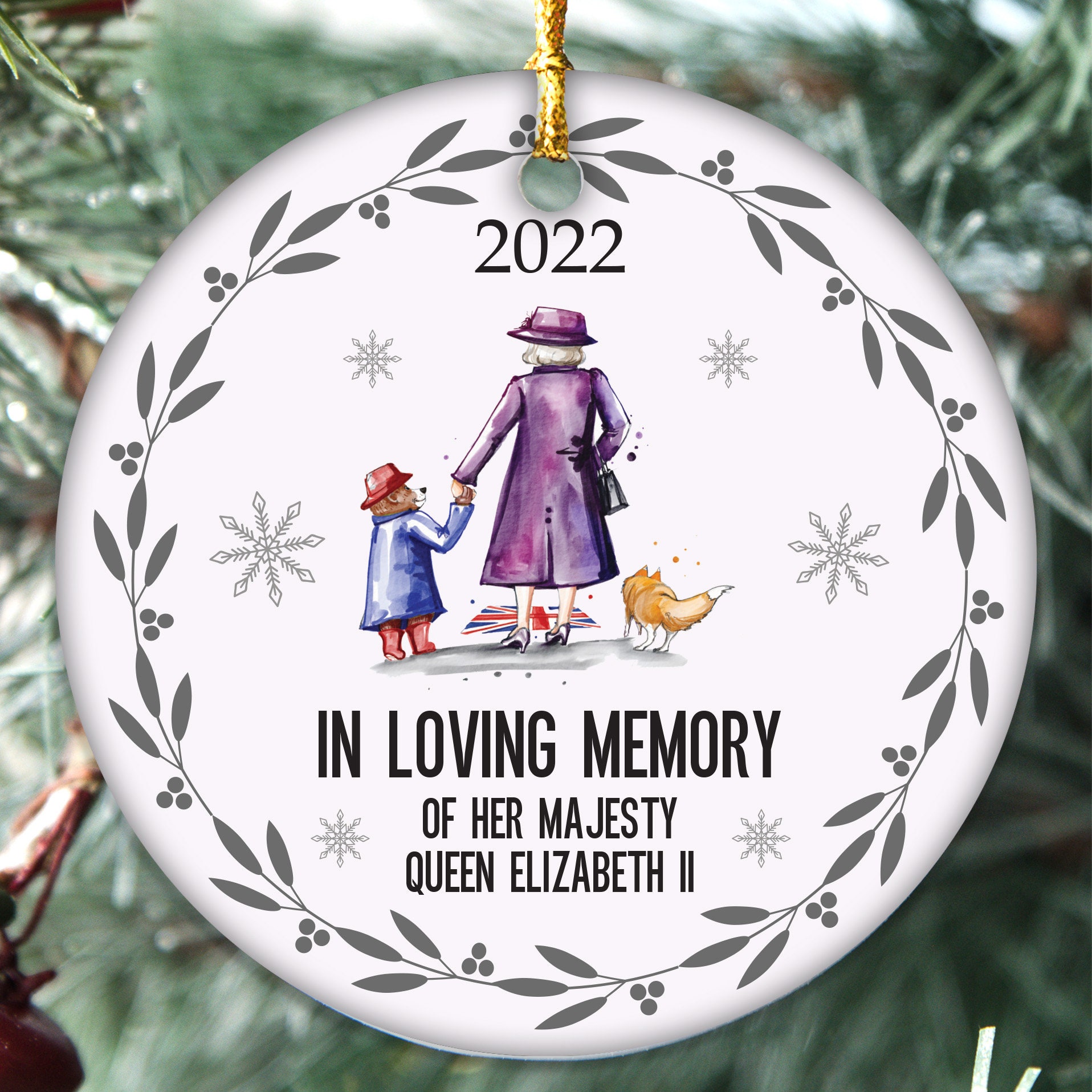 The queen christmas bauble Clearance