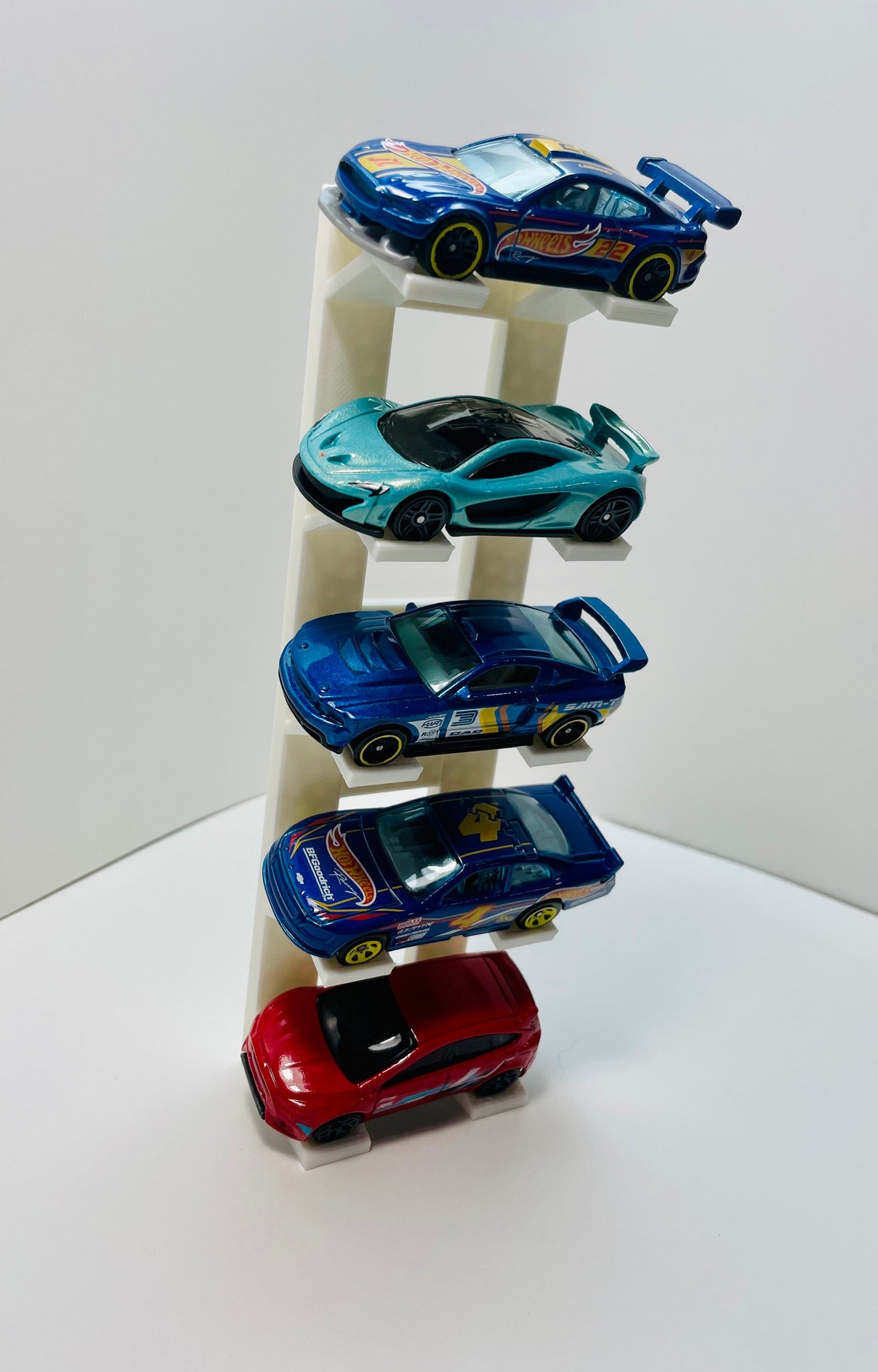 5 Car Hot Wheels Display Etsy