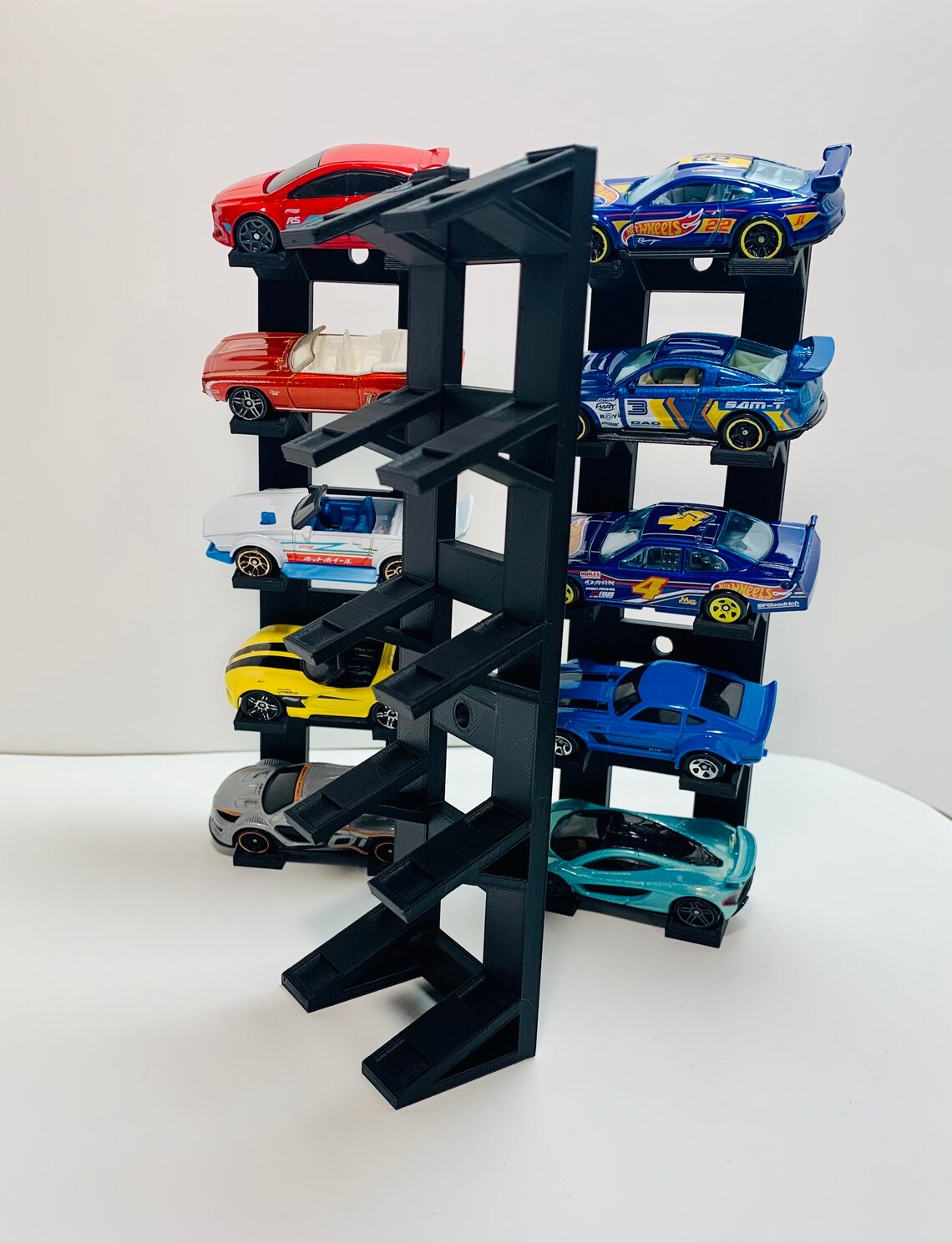 5 Car Hot Wheels Display Etsy