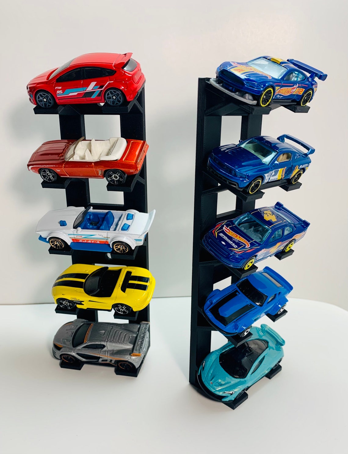5 Car Hot Wheels Display Etsy