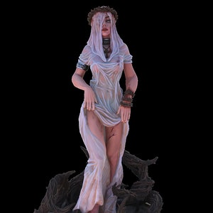Miniature Witch NSFW naked witch- ideal for Dungeons and Dragons and other Tabletop RPGs/Wargaming/D&D