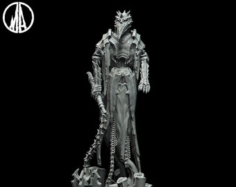 Plagued Wraith Miniature: Resin RPG Bordfigur