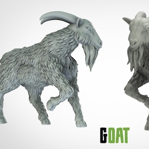 Goat - ideal for Dungeons and Dragons and other Tabletop RPGs/Wargaming/D&D