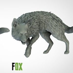 Fox - ideal for Dungeons and Dragons and other Tabletop RPGs/Wargaming/D&D
