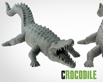 Crocodile - ideal for Dungeons and Dragons and other Tabletop RPGs/Wargaming/D&D