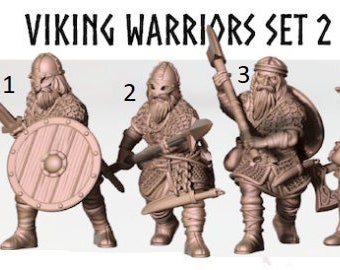Viking Warriors - Viking Saga - ideal for Dungeons and Dragons and other Tabletop RPGs/ D&D/ Wargaming