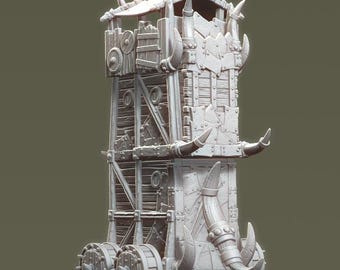 Orc Siege Tower - ideal for Dungeons and Dragons and other Tabletop RPGs/Wargaming/D&D