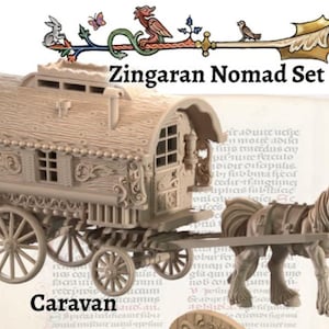 Nomad Stage Coach: Zingaran Caravan for D&D, Tabletop RPGs