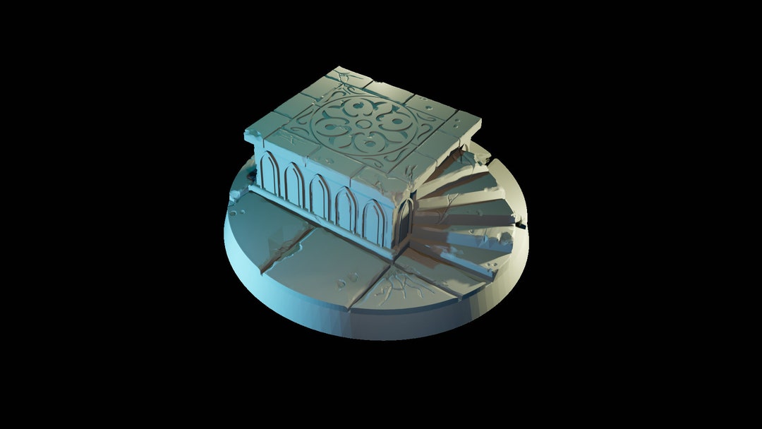 Plinth 50 Mm Theme Base Ideal for Dungeons and Dragons and Other
