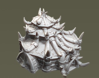 Orc Barracks - ideal for Dungeons and Dragons and other Tabletop RPGs/Wargaming/D&D