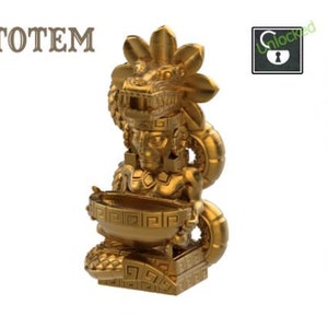 Tribal totem - treasure island - ideal for Dungeons and Dragons and other Tabletop RPGs/ D&D/ Wargaming